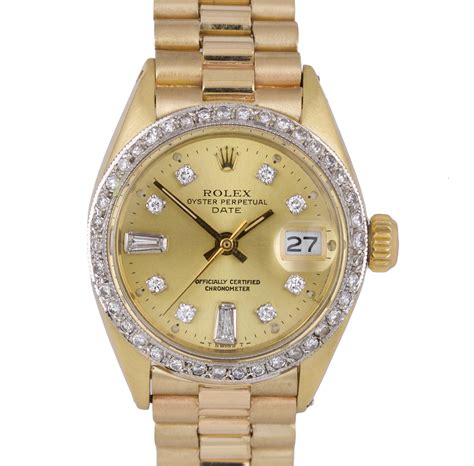 ladies platinum rolex with diamonds|ladies rolex diamond bezel replacement.